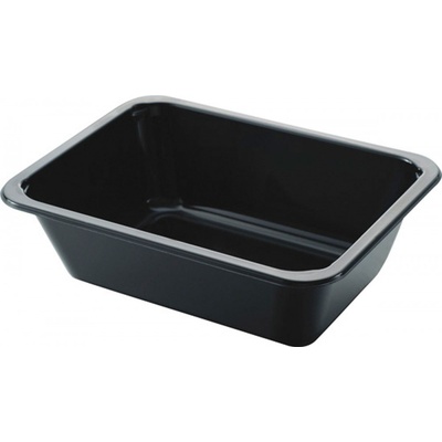DUNI Tácka malé cpet čierna 1-dielna 171 × 127x50 mm