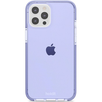 Holdit Гръб Holdit Seethru Case за iPhone 12 Pro Max - Лилав (7330985150814)