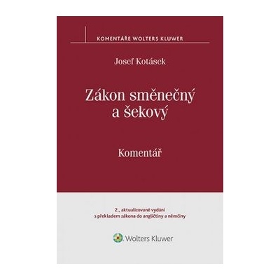 Zákon směnečný a šekový Komentář