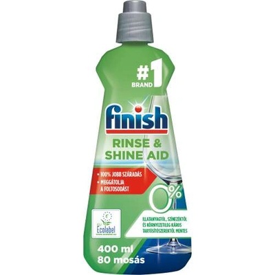 Finish 0% Изплакване на машината 400ml + Подаръчна проба на продукта (5997321733753)