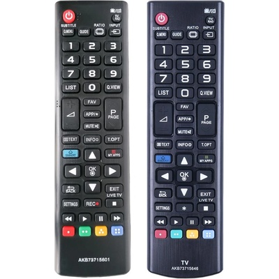 съвместим Lg akb73715646 - заместител дистанционно управление (akb73715646)