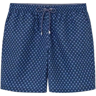 Hackett Бански гащета Hackett Floral Geo swimming shorts - Blue (Navy)