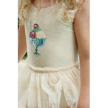 Konges Sløjd Детски цял бански Konges Sløjd AMANDINE SWIMSUIT (KS104633.PPY2)