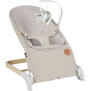 Lionelo Бебешки шезлонг Lionelo - Lilac, Beige Sand (5903771720014)