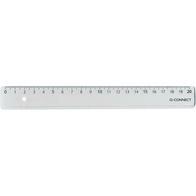 Q-connect pravítko transparentné 20cm 31005846