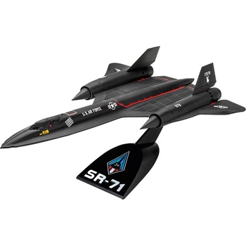 Revell Сглобяем модел Revell - Военен самолет Lockheed SR-71 Blackbird (R03652)