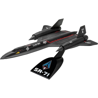 Revell Сглобяем модел Revell - Военен самолет Lockheed SR-71 Blackbird (R03652)