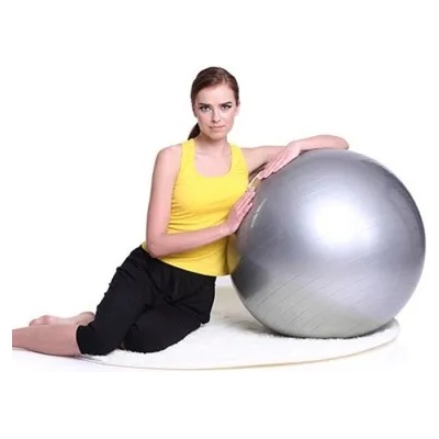 BodyFlex Топка за йога Bodyflex Anti-brust, 75 см, сива