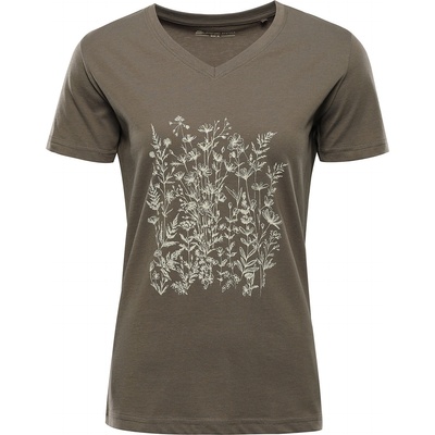 ALPINE PRO Дамска памучна тениска ALPINE PRO DORENA stone gray вариант pa ALPINE PRO | Kafyav Bezhov | ЖЕНИ | XS