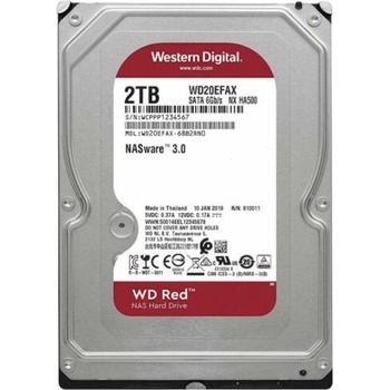 Western Digital WD Red 3.5 2TB 5400rpm 256MB SATA3 (WD20EFAX)