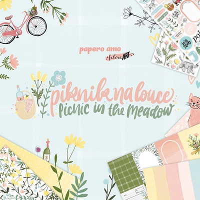 PAPERO AMO ♥ KREATIVNÍ SADA - PIKNIK NA LOUCE