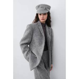 Ruslan baginskiy каскет дамски от вълнена материя Baker Boy Cap (KPC031.WP.MLJ.FRB)