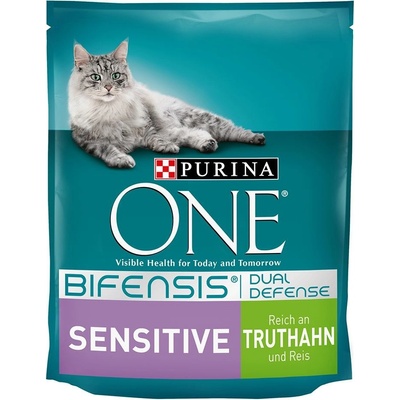 Purina ONE Bifensis Sensitive krůtí a rýže 2 x 9,75 kg