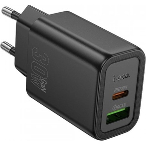 hoco. N63 Black + Type-C / Lightning (N63_USB_TYPEC_LIGHTNING_B)