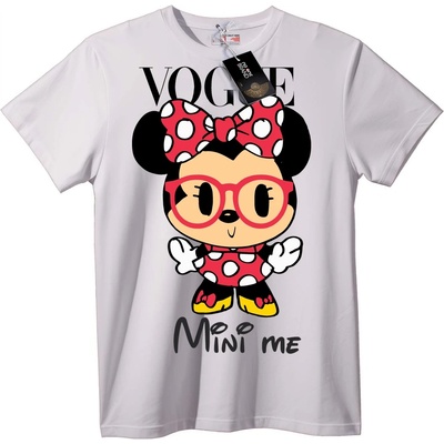 NOONEBRAND Тениска Minnie Mouse Мини Аз - 4XL, White