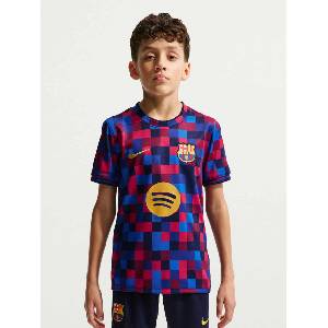 Nike Тениска fcb y nk df sstop k hm pm 26/27