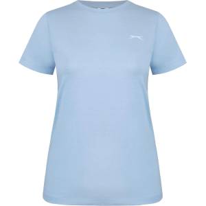 Slazenger Дамска тениска с къс ръкав Slazenger Crew Neck Tee Womens - Light Blue