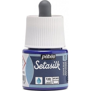Pébéo Setasilk Копринена боя 12 Gitane Blue 45 ml 1 бр (69.4012)