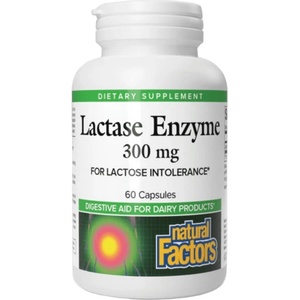 Natural Factors Lactase Enzyme, 60 Capsules
