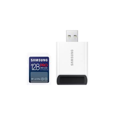 Samsung SDXC PRO ULTIMATE/SDXC/128GB/USB 2.0/Class 10/+ Adaptér MB-SY128SB/WW