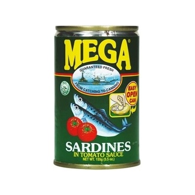Mega sardinky v paradajkovej omáčke 155 g