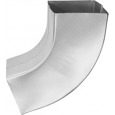 KJG Koleno svodové hranaté 120 x 120 mm 72° titanzinek