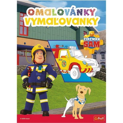 Trefl Vymaľovanky Požiarnik Sam 24 strán