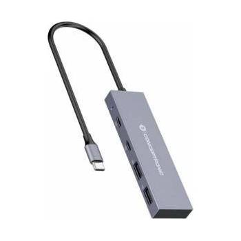 Conceptronic USB извод Conceptronic HUBBIES13G Сив (1 броя)