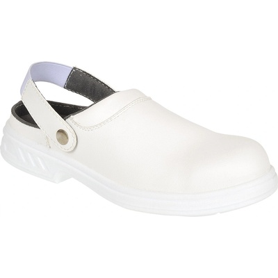 Steelite Clog SB AE WRU sandále biele