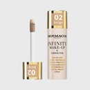 Dermacol Vysoce krycí make-up a korektor Infinity Multi-Use Super Coverage Waterproof Touch 02 Beige 20 g