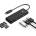 ORICO хъб HUB USB3.1 Type-C - 3 x USB3.0, SD, TF - PAPW3AT-C3-015-BK (6941788869240)