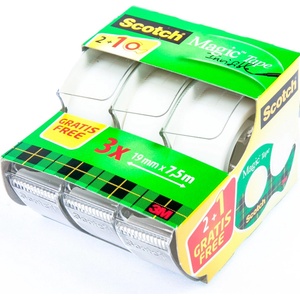 3M Лента Scotch Magic 19 мм x 7, 5 м 2 + 1 бр