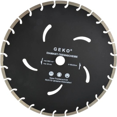 GEKO G00298 Диамантен диск с дълбоко защитно покритие ф400x10x32 мм (G00298)