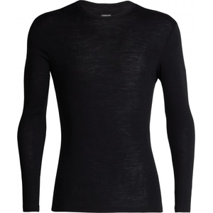 Icebreaker Мъжко мериносово термобельо Icebreaker 175 Everyday L/S Crewe Merino base layer - Black - размер XL (015-0851-0114)