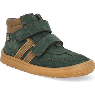 Froddo Barefoot kotníkové boty F-Motion Tex Petroleum zelené