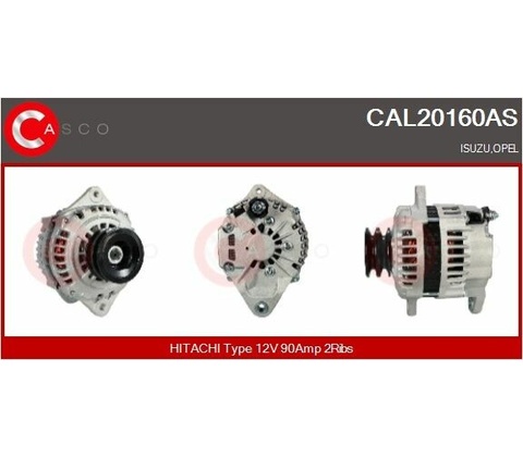 Alternátor CASCO CAL20160AS