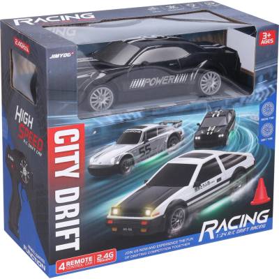 Wiky Auto driftující černé RC 21,5 cm RTR