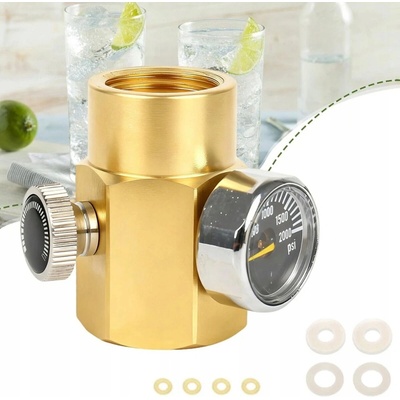 SodaStream CO2 píštěl Tr21/4 pro Brita Philips Náboje modré Twist