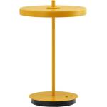 UMAGE Жълта метална LED настолна лампа с метален абажур (височина 31 cm) Asteria Move - UMAGE (2630)