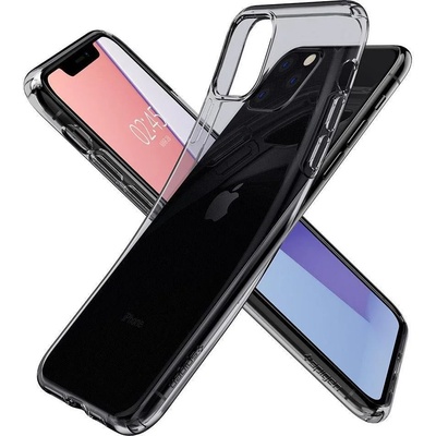 Spigen Противоударен Силиконов Калъф за iPhone 11 Pro, Spigen Liquid Crystal Case, Полупрозрачен (077CS27228)