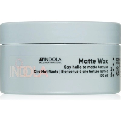INDOLA Matte Wax матиращ восък за коса 100ml