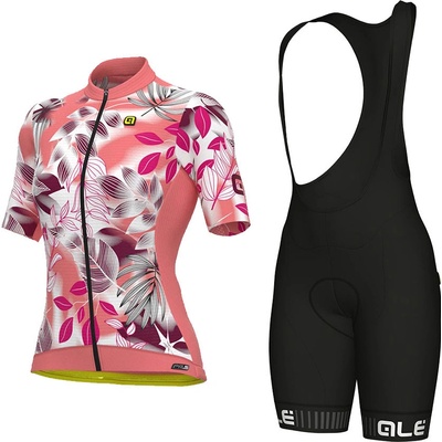 Alé krátky a krátke nohavice PR-S GARDEN lady bordová/čierna/biela/ružová