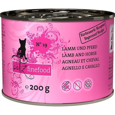 Catz finefood No.19 s jahňacím a konským mäsom 200 g
