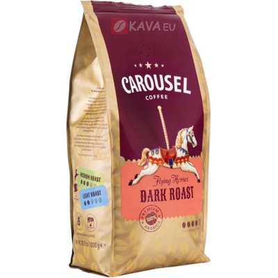 Carousel Flying Horses Dark Roast zrnková 1 kg