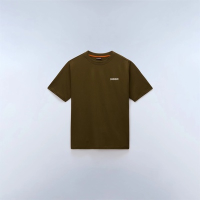 Napapijri Мъжка тениска Napapijri Napa Small Box T-shirt Mens - Dark Olive