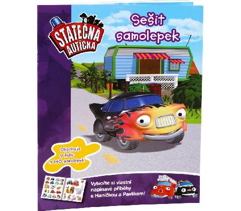 Sešit samolepek