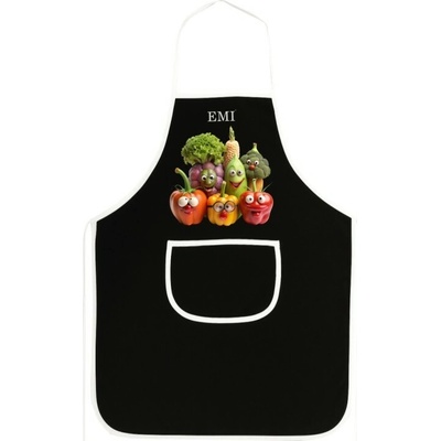 EMI Kuchynská zástera Freshy čierna