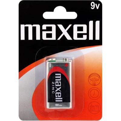 Maxell Батерия цинкова Maxell Zinc, 9V (6F22), 1 бр (MLBM6F22BL)