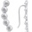 Brilio Silver EA221W