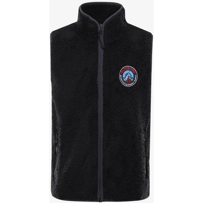 ALPINE PRO Черна детска жилетка ALPINE PRO OKARO ALPINE PRO | Cheren | Момичешки | 140/146